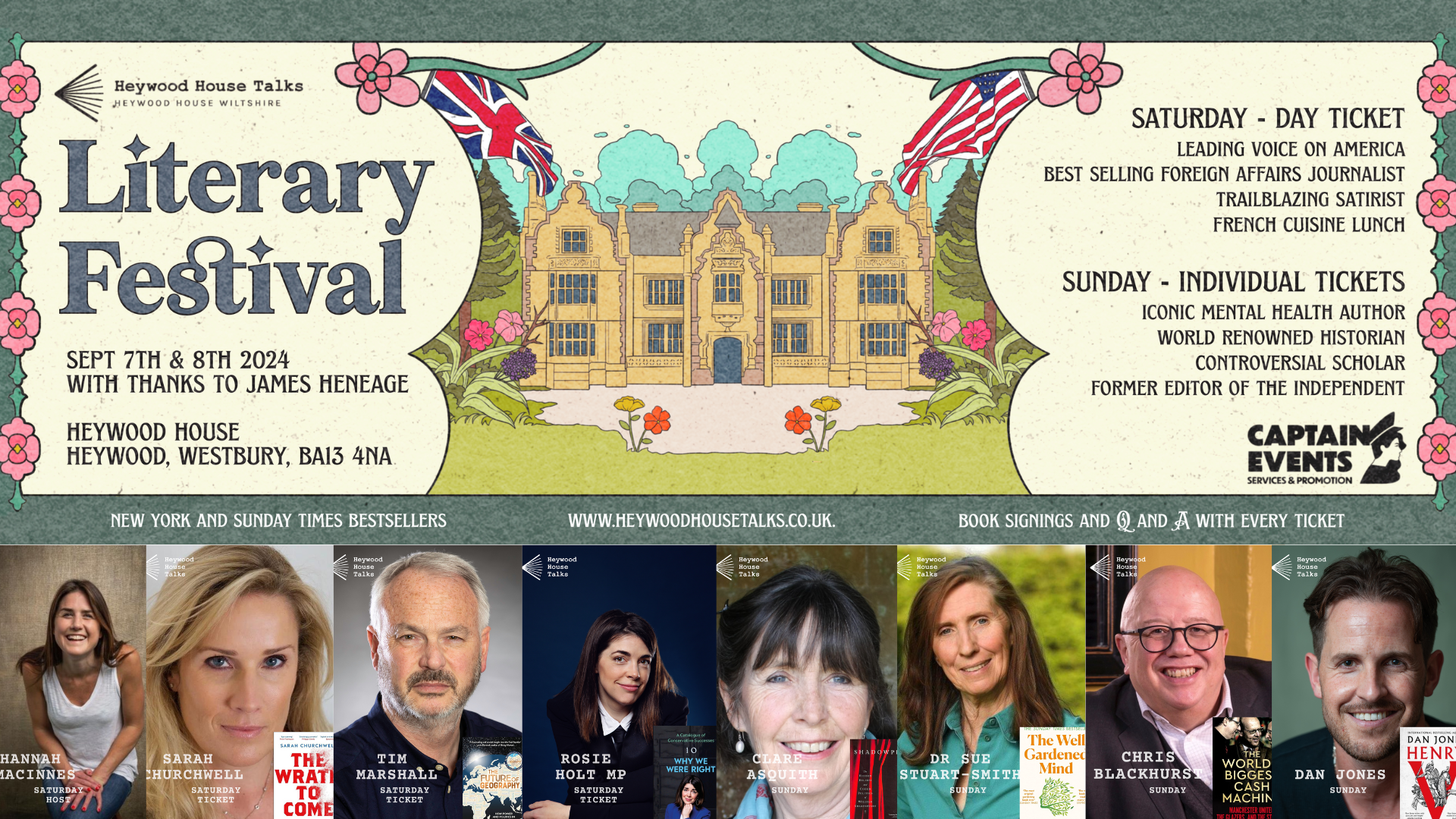Heywood Literary Festival Poster