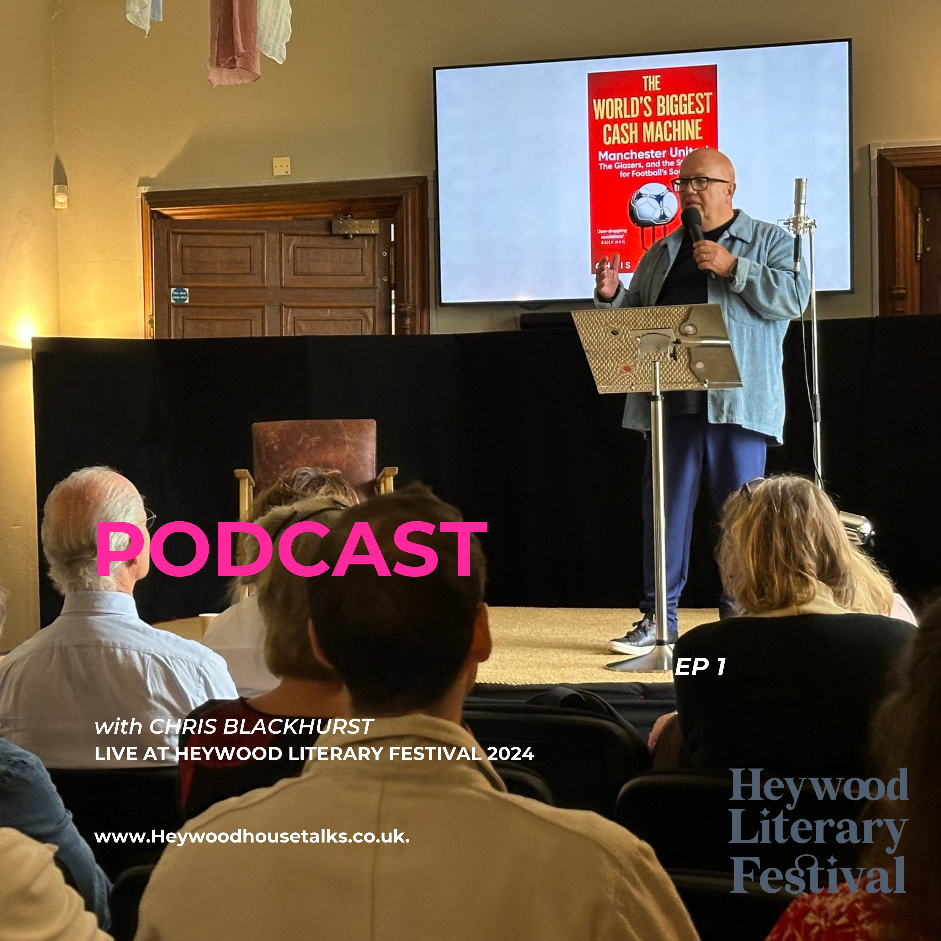 Introducing the Heywood Literary Festival Podcast – Exclusive Live Performances from 2024!