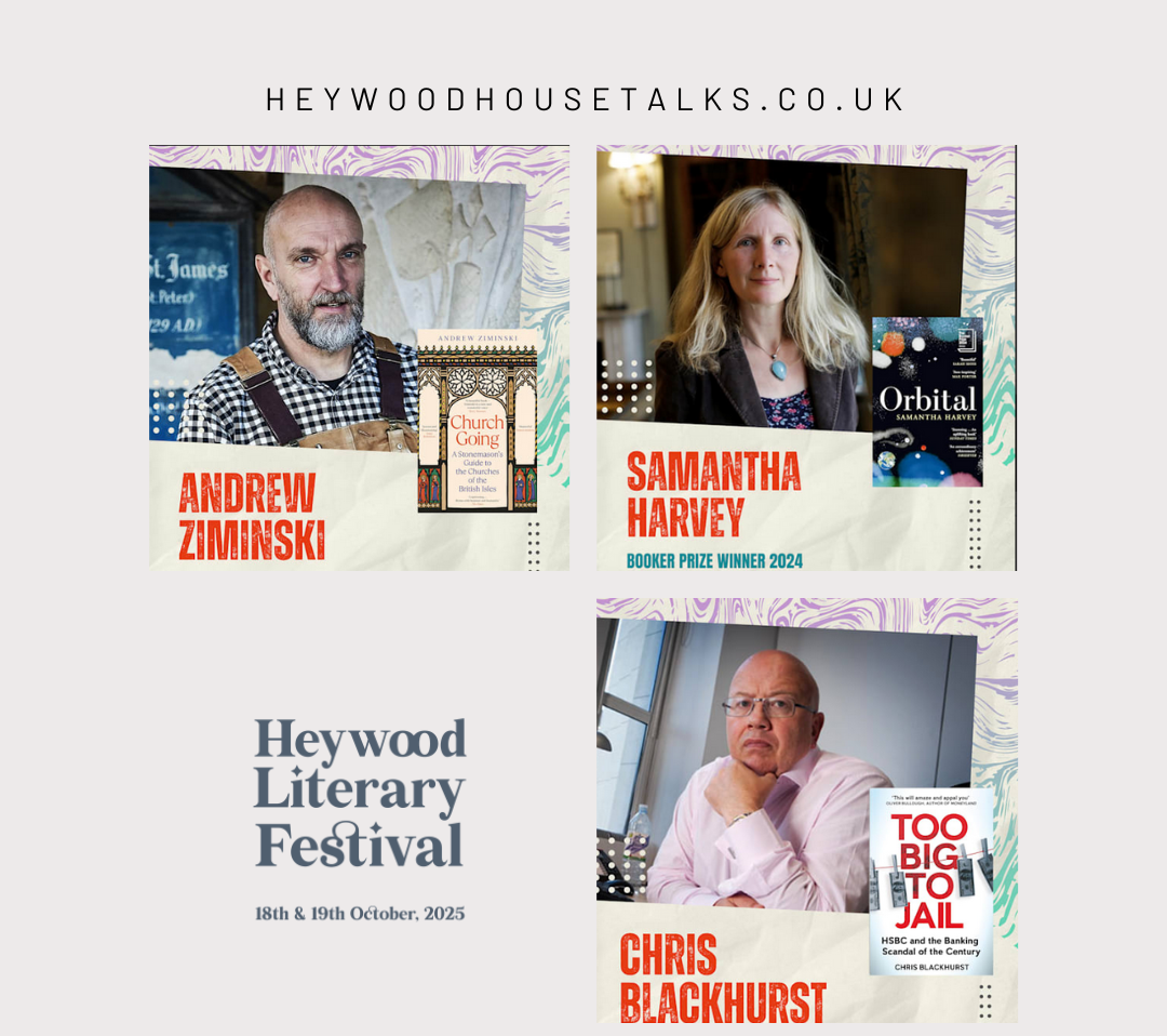 Heywood Literary Festival – Tickets on Sale Today!